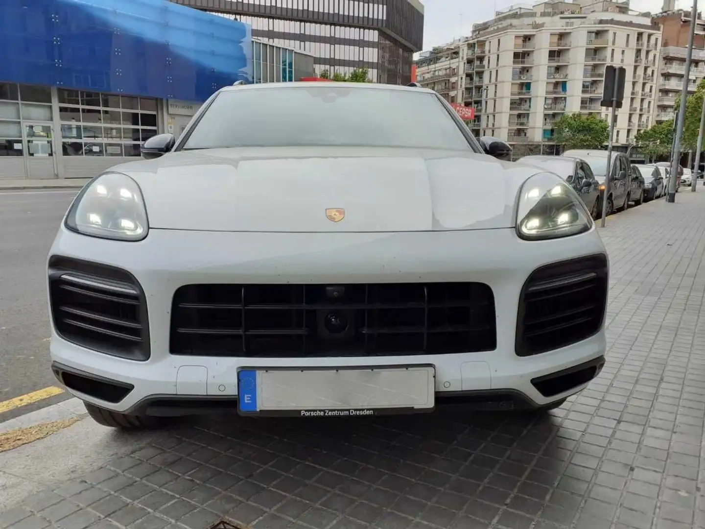 Porsche Cayenne E-HYBRID Blanc - 2