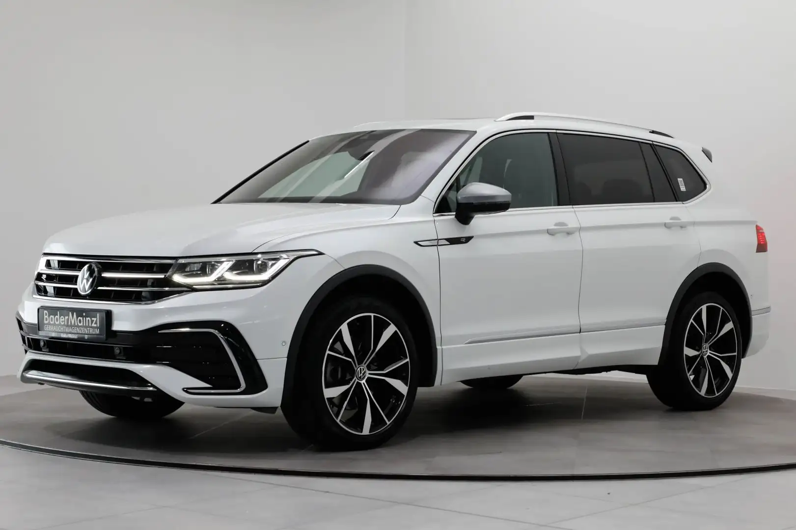 Volkswagen Tiguan Allspace 2.0 TDI 4M DSG R-Line AHK Matrix Weiß - 2