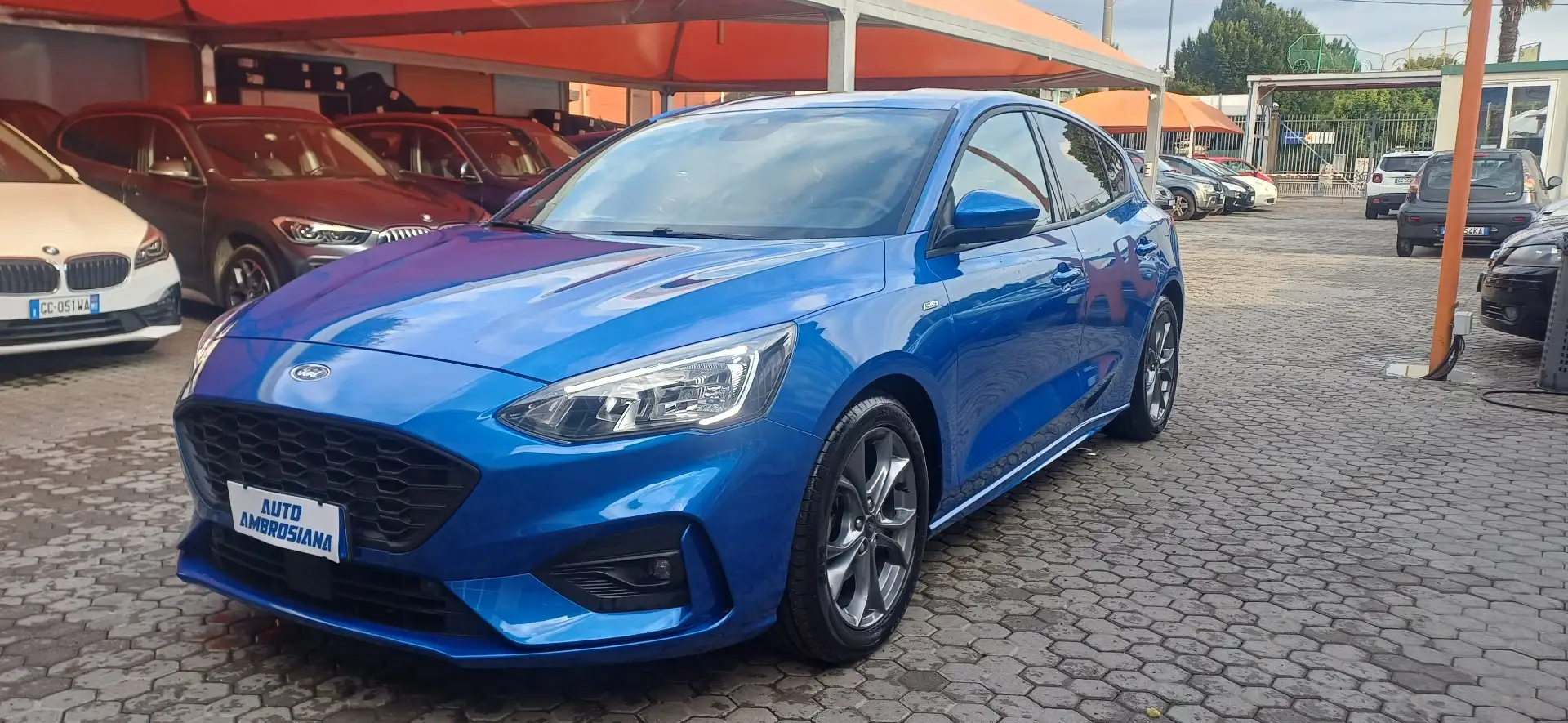 Ford Focus Focus V 2018 1.0 ecoboost h ST-Line s Hybrid Azul - 1