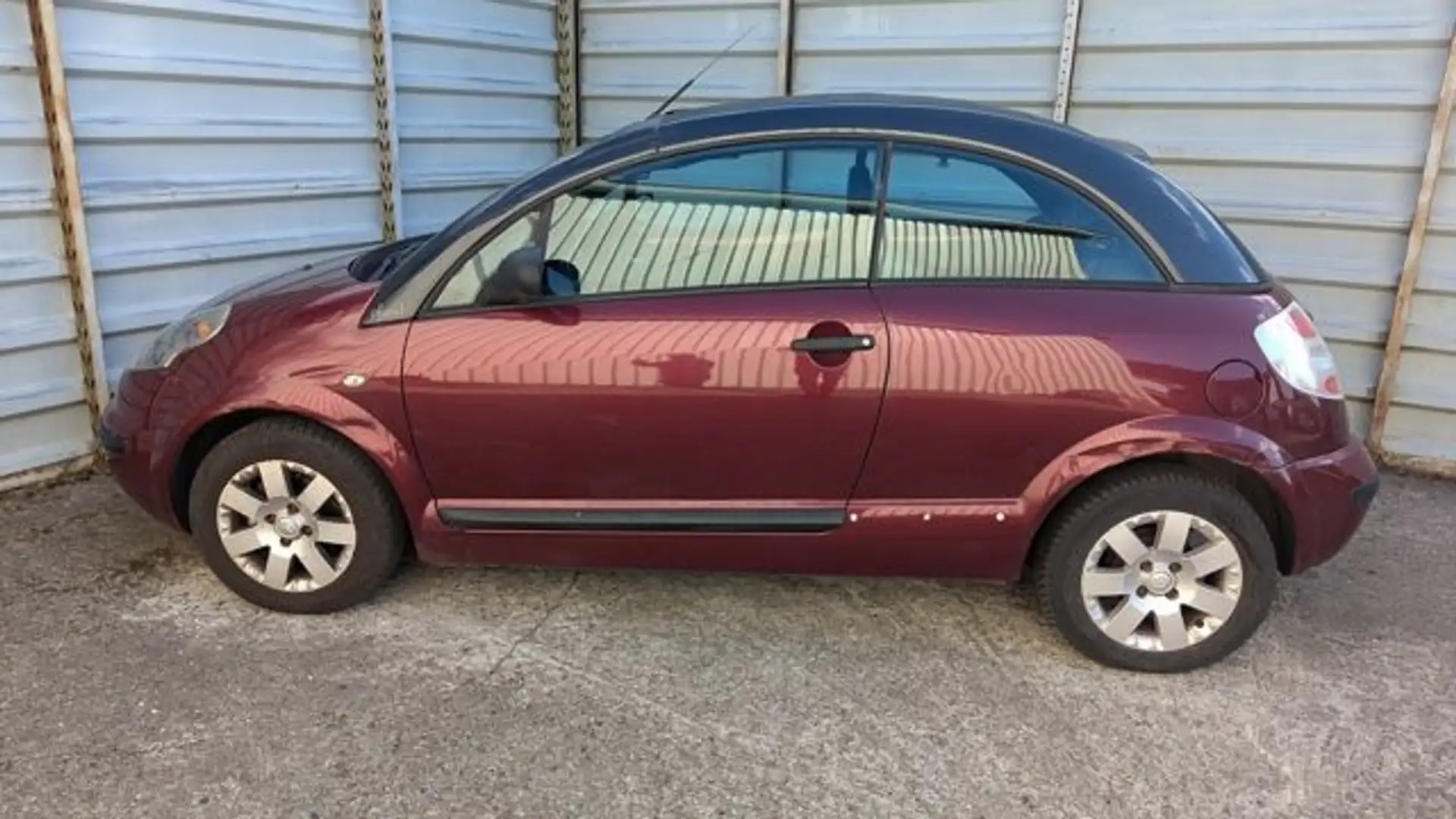 Citroen C3 Pluriel HDi 70 Exclusive*Klima*Leder* Rojo - 2