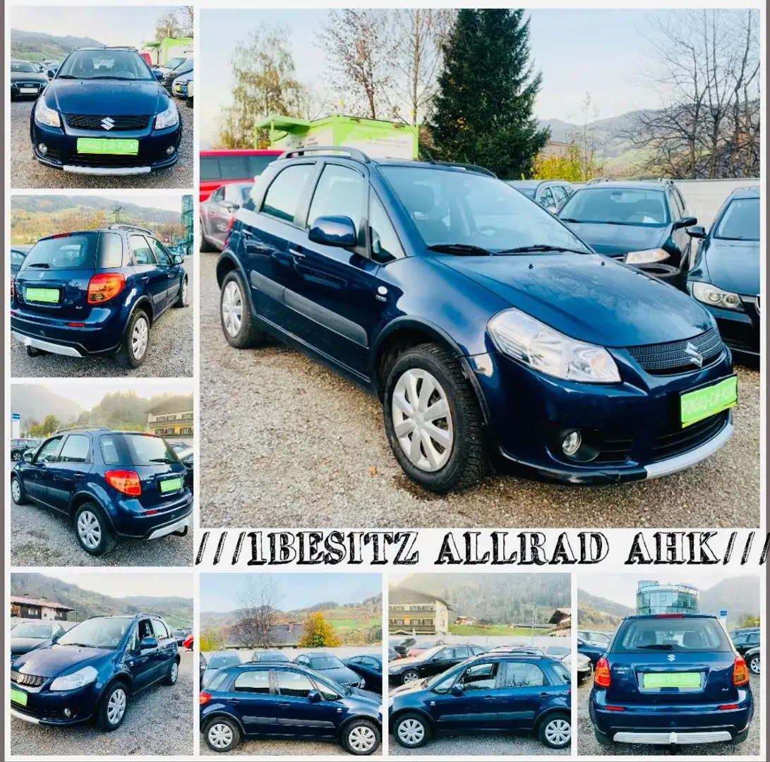 Suzuki SX4 1,9GLX ALLRAD/1BESITZ/ § 57a 12/2024/ Niebieski - 1
