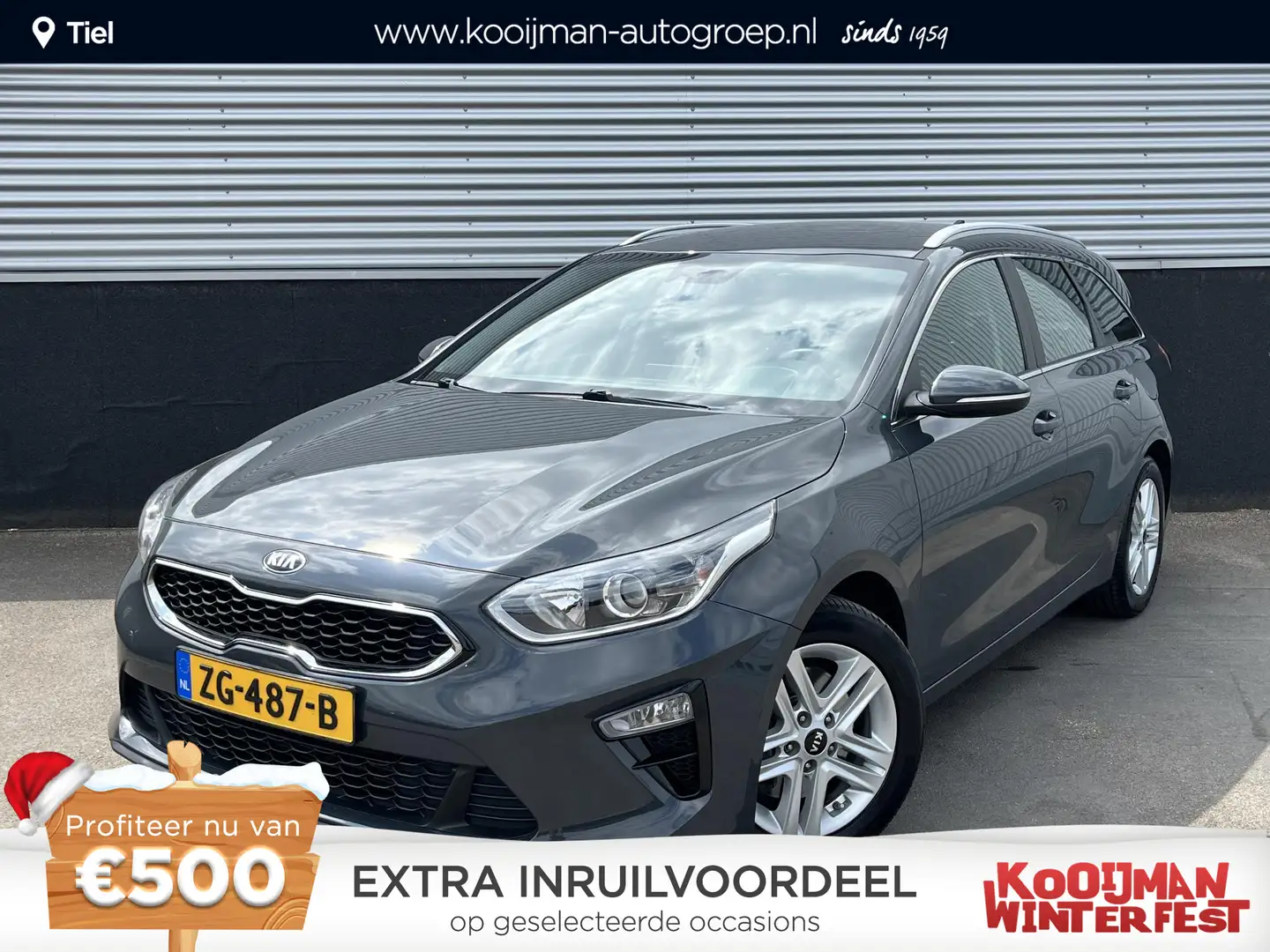Kia Ceed SW / cee'd SW Sportswagon 1.0 T-GDi DynamicLine Navigatie, Achte Grau - 1