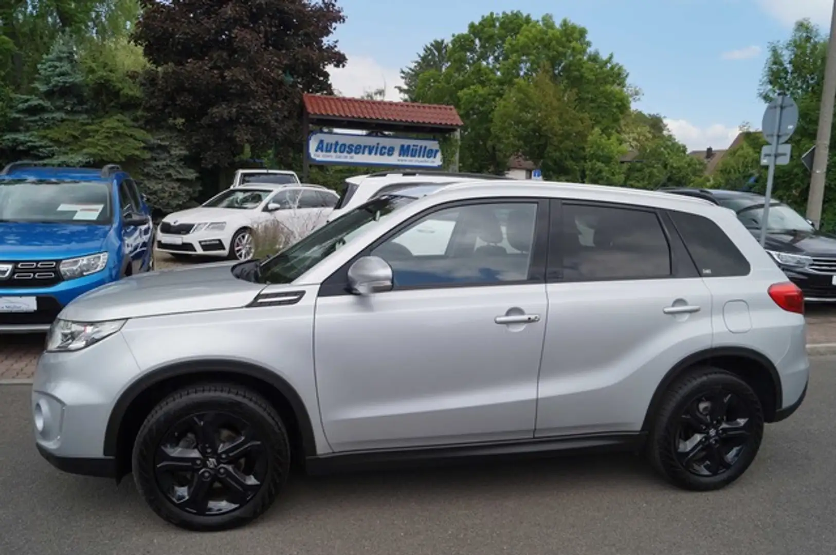Suzuki Vitara 103kw AppleCar-Navi-Kamera-AHK-WR-Teill. Grijs - 2