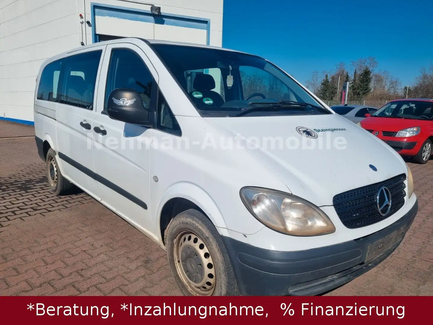 Mercedes-Benz Vito Kombi 111 CDI lang 8 Sitzer Белый - 2