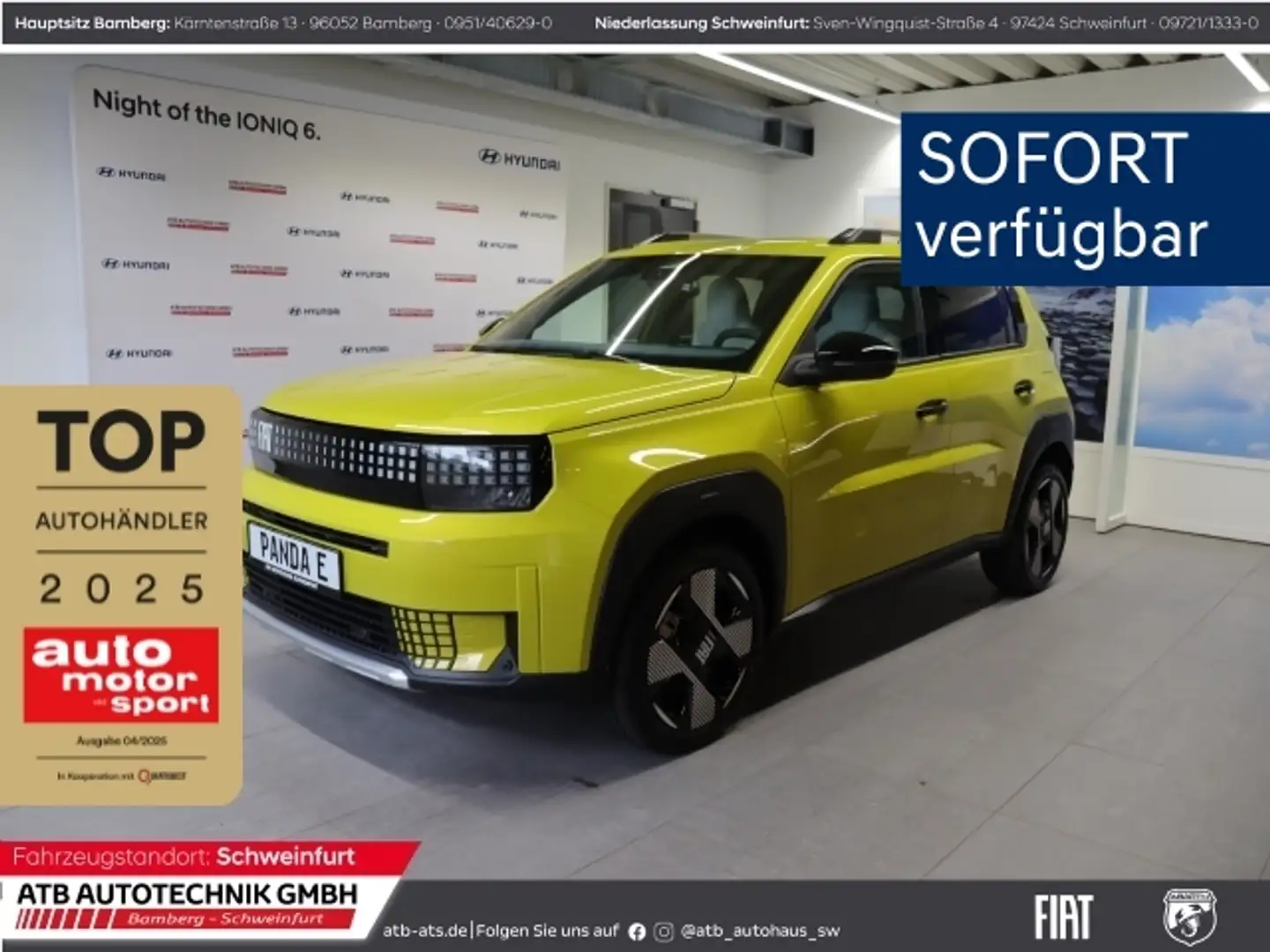 Fiat Grande Panda h Sonderedition Navi LED Apple CarPlay Gelb - 1