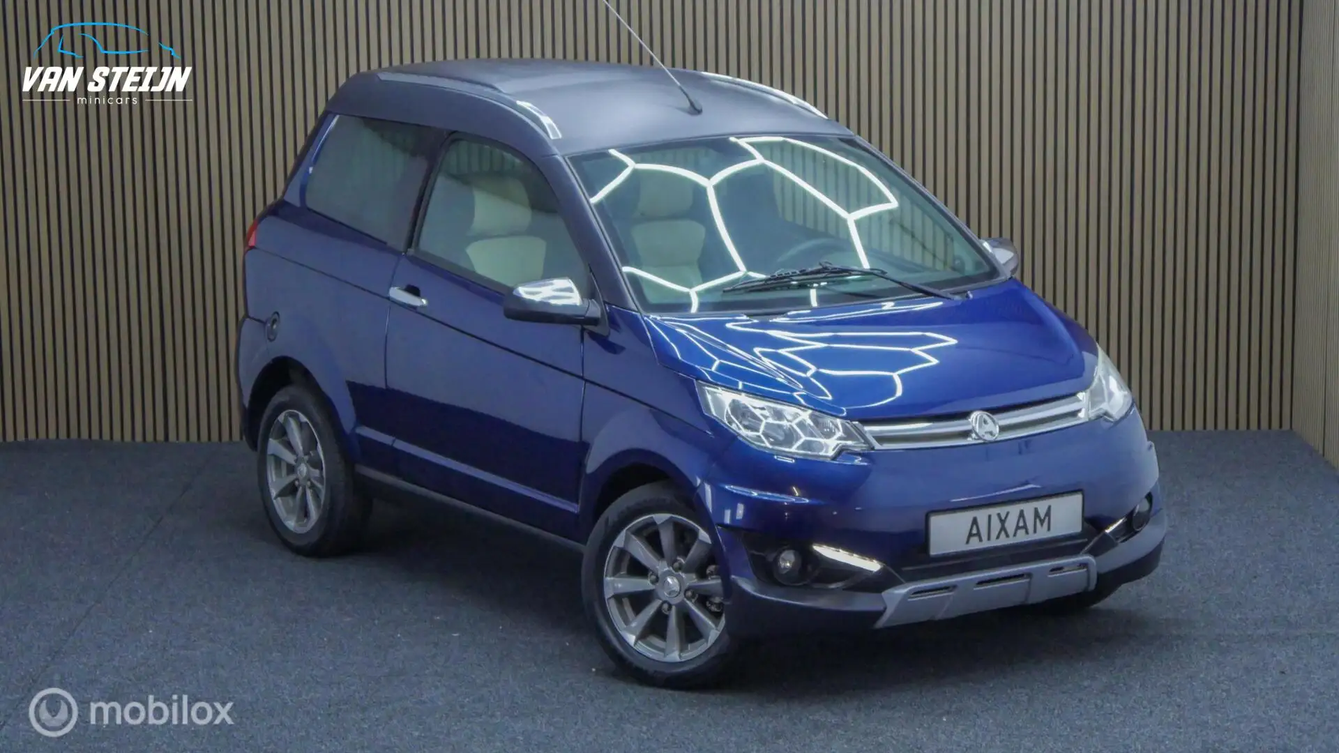 Aixam Crossover Brommobiel Premium Blauw - 2