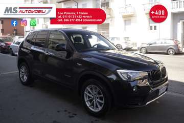 BMW X3 xDrive20d xLine Navi Unicoproprietario 140KW ANNO 2016
