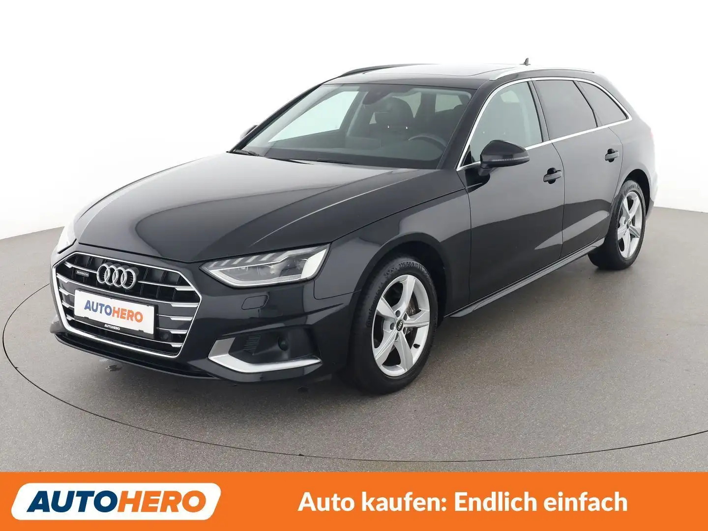 Audi A4 40 TDI Mild-Hybrid quattro advanced Schwarz - 1