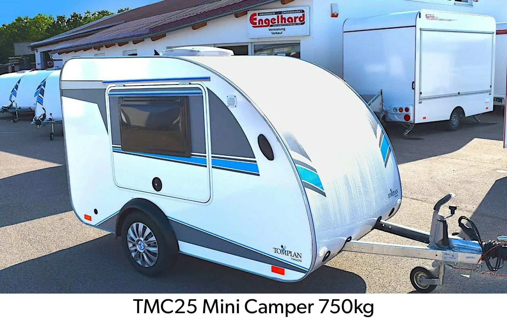 Autres TMC25 Mini Camper / Wohnanhänger 750kg Blanc - 1