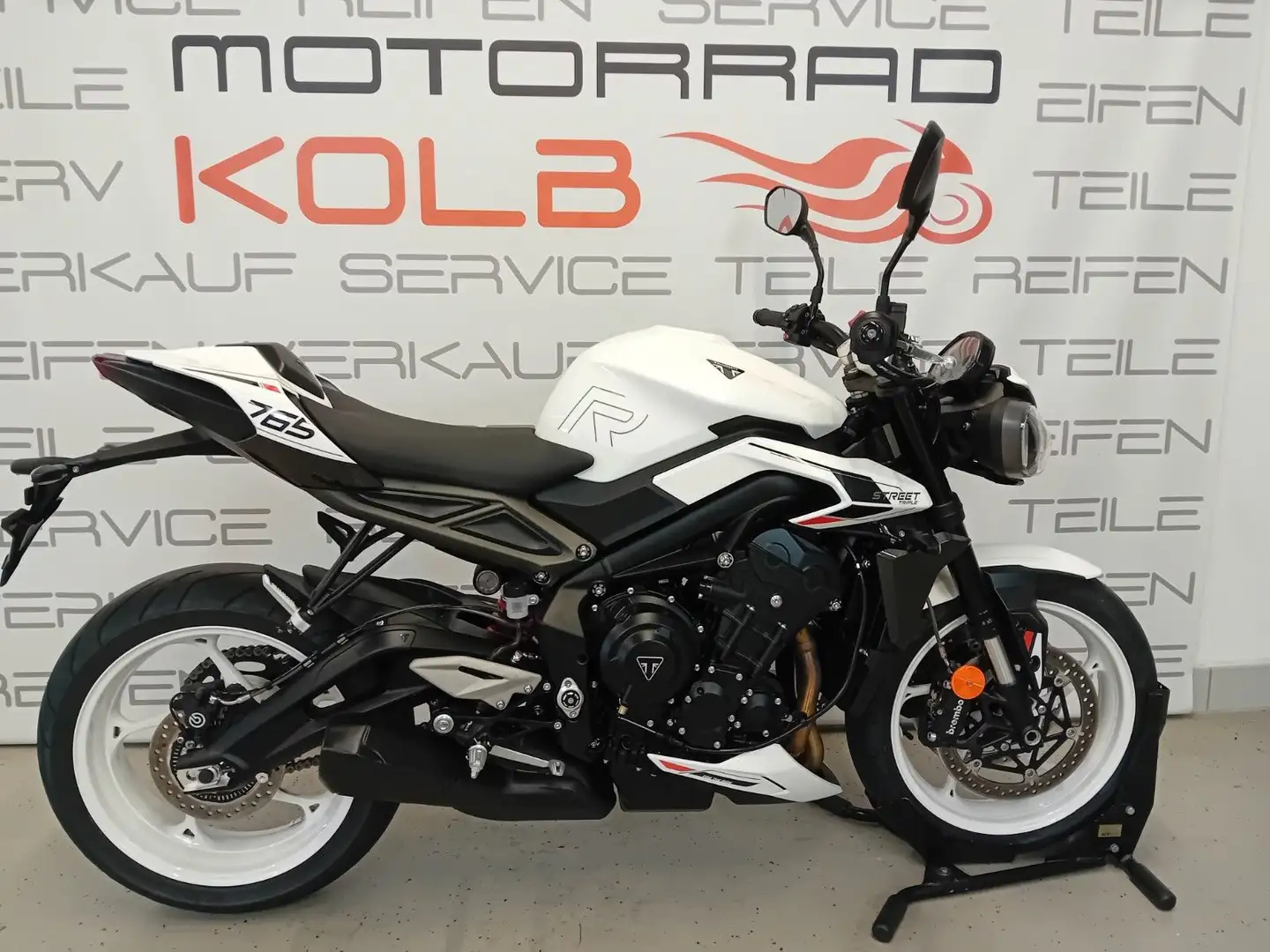 Triumph Street Triple 765 R  A2 Blanco - 1