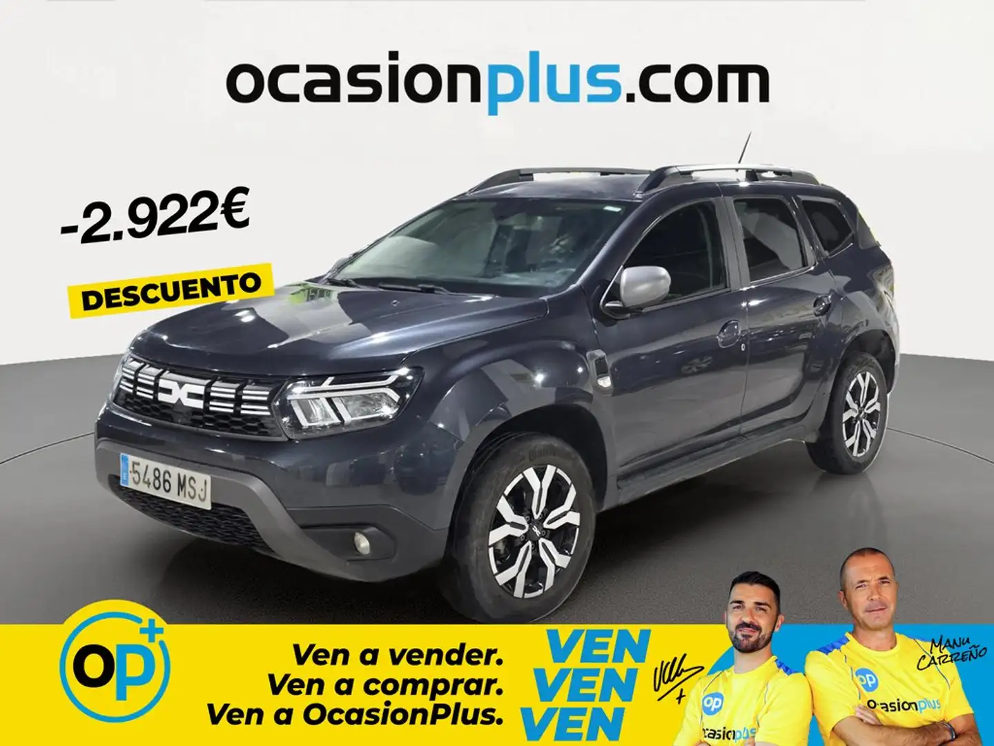 Dacia Duster 1.3 TCe Journey Go EDC 4x2 110kW Gris - 1