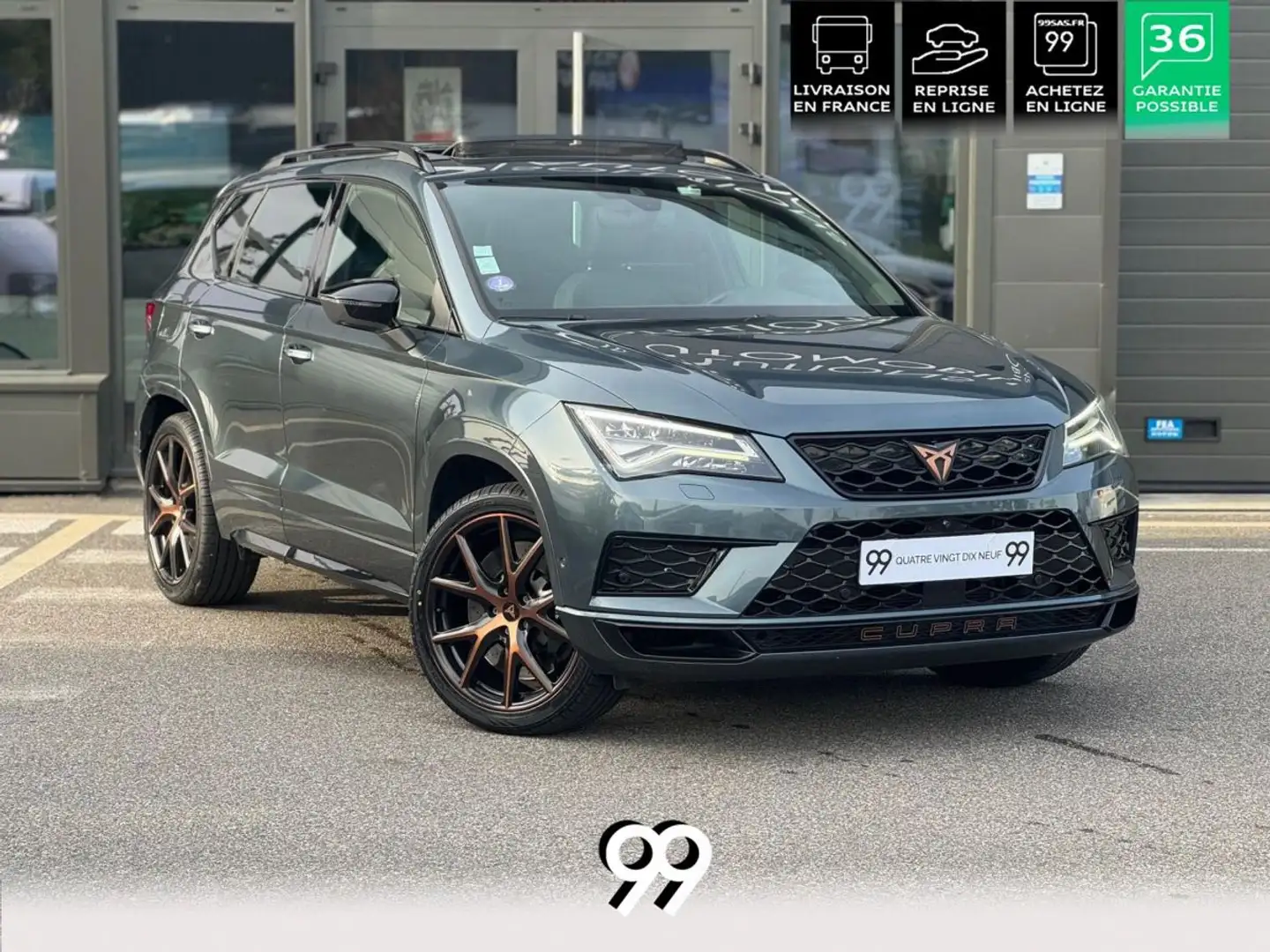 CUPRA Ateca 300CH FULL ASSIST BEATS PANO LIVRAISON REPRISE LOA Gris - 1