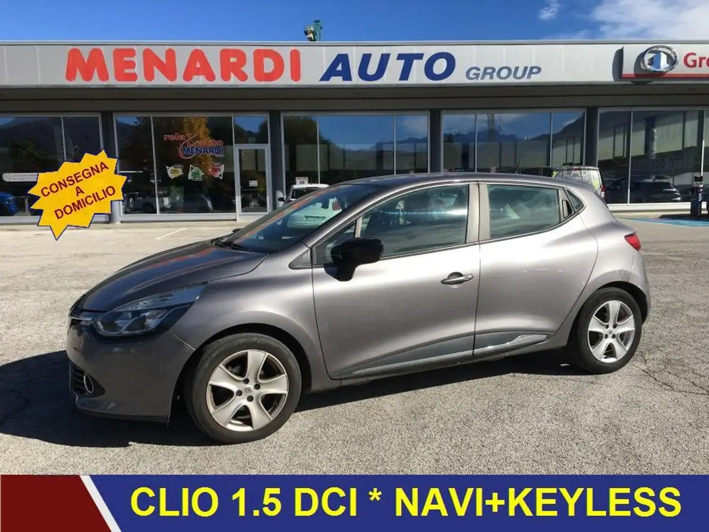 Renault Clio 1.5 dCi 90cv Energy 5p GARANZIA E TAGLIANDO INCLU Grijs - 1