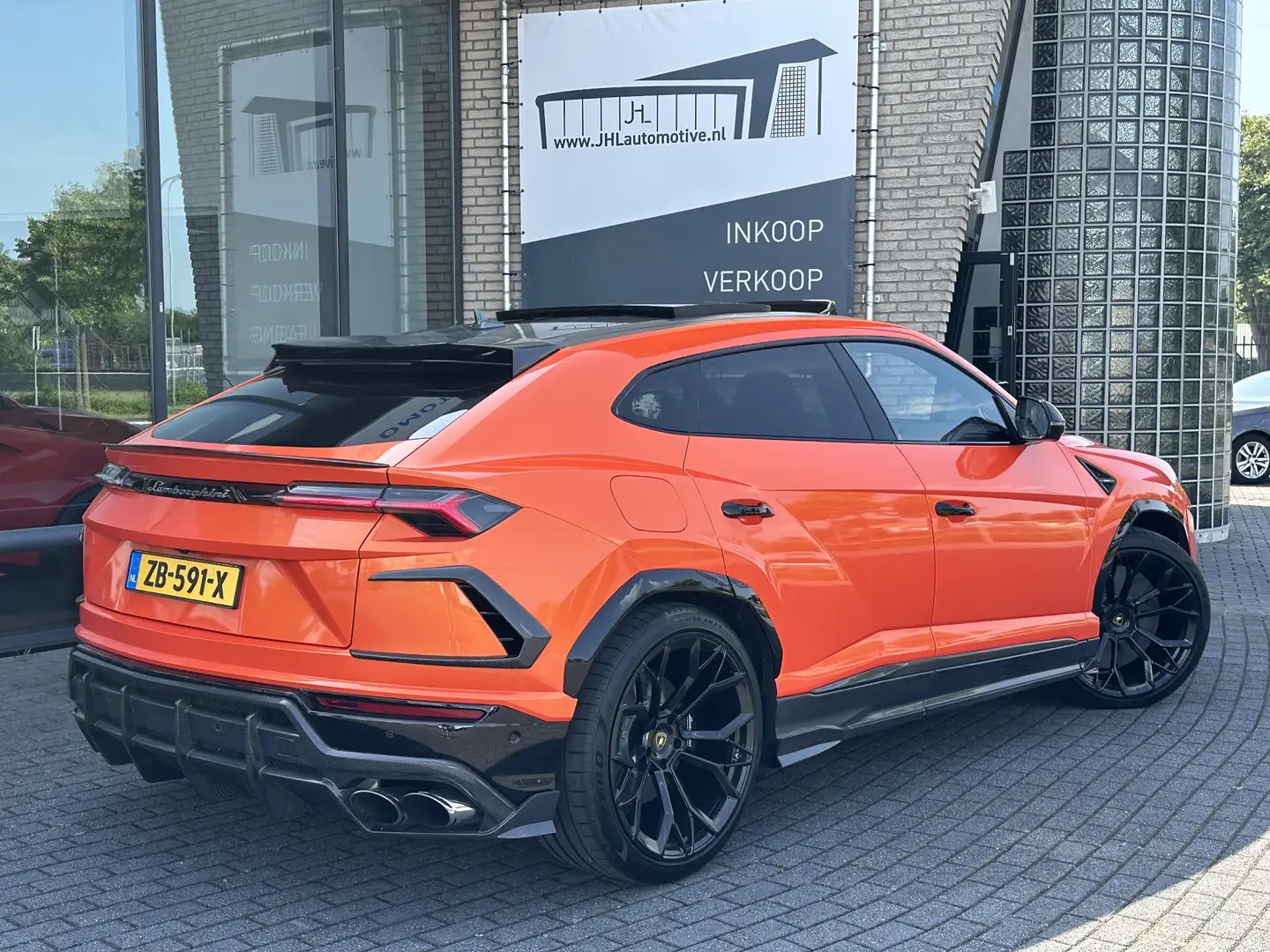 Lamborghini Urus *1000PK*CAPRISTO*EVENTURI*KAHN*CARBON PAKK*FULL OP Oranje - 2
