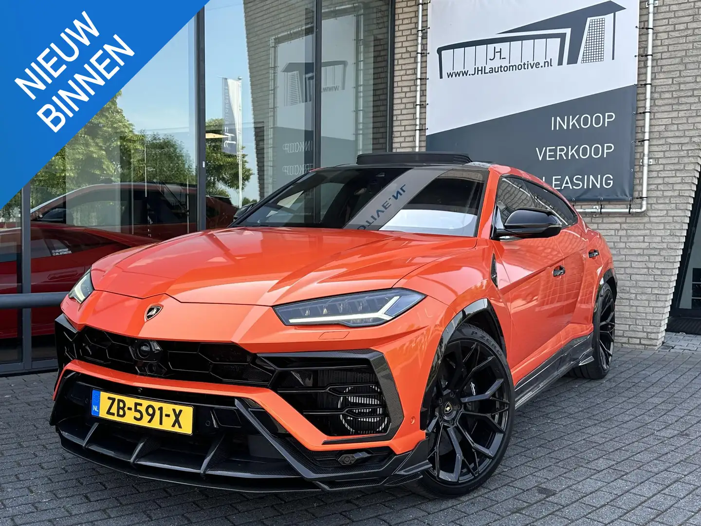 Lamborghini Urus *1000PK*CAPRISTO*EVENTURI*KAHN*CARBON PAKK*FULL OP Oranje - 1