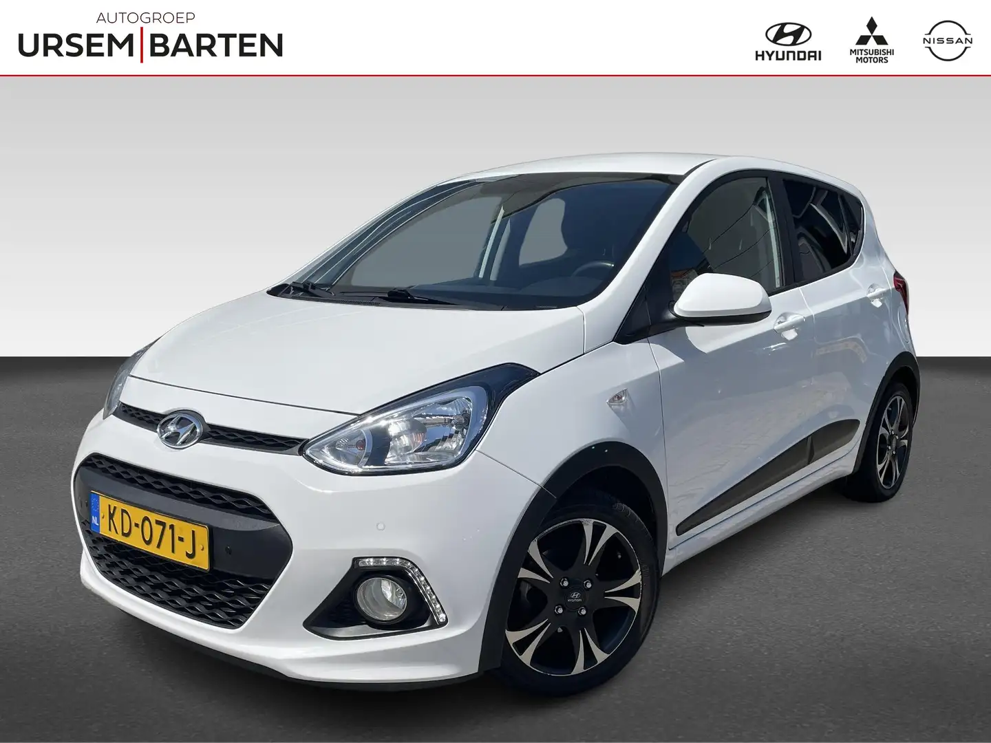 Hyundai i10 1.0i i-Motion Go! 2016 | Pioneer navi + apple car Blanc - 1