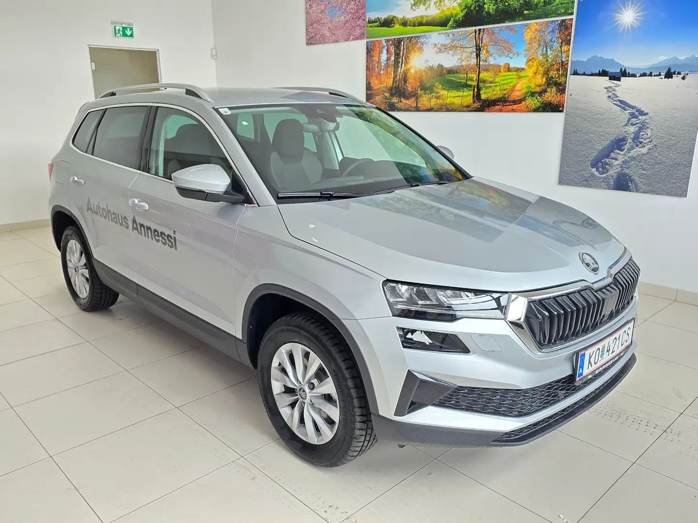 Skoda Karoq Selection Silber - 1