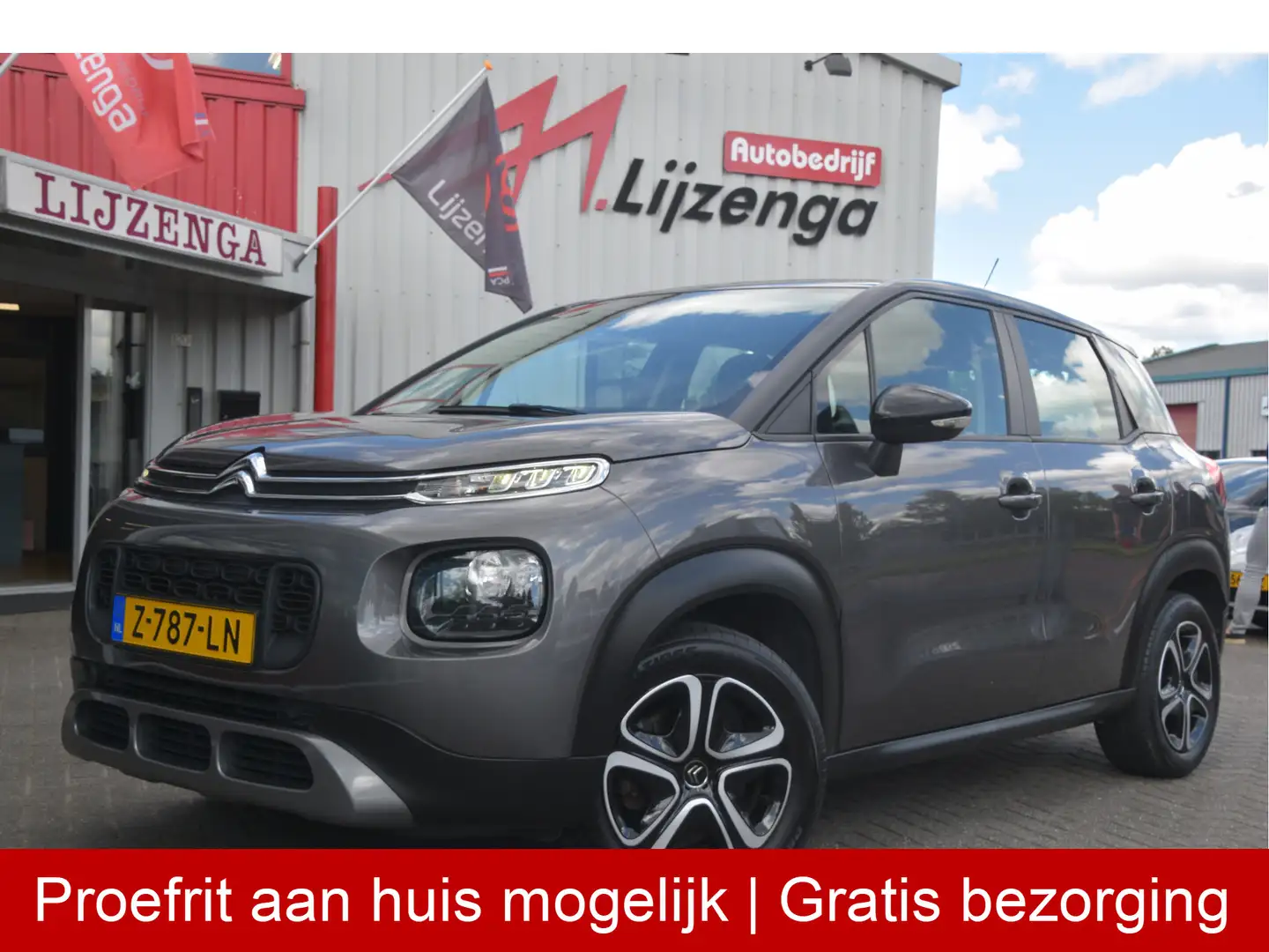 Citroen C3 Aircross 1.2 PureTech Live Carplay | Navi | PDC | AC | Blue Grijs - 1