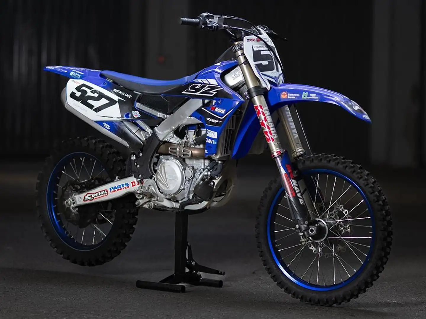 Yamaha YZ 450 Yz450F Blu/Azzurro - 1