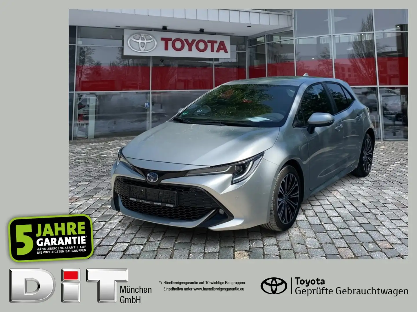 Toyota Corolla 1.8 Hybrid Team D *Technik-Paket* Zilver - 1