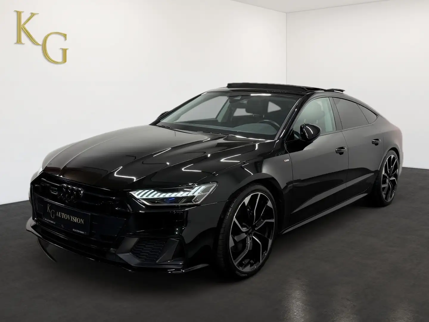 Audi A7 50 S-Line TDI quattro ab ca. 435€ monatlich Schwarz - 2