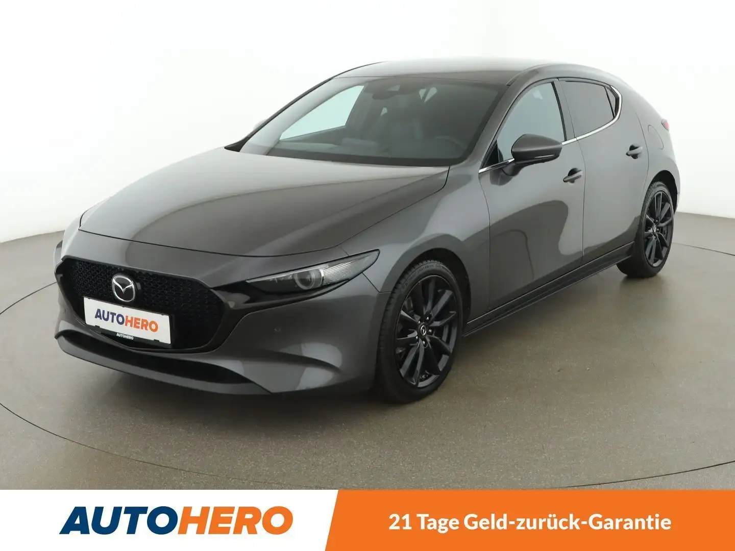 Mazda 3 2.0 Evolution-X *HUD*LED*ACC*NAVI*360°*SPUR*TOT* Grau - 1