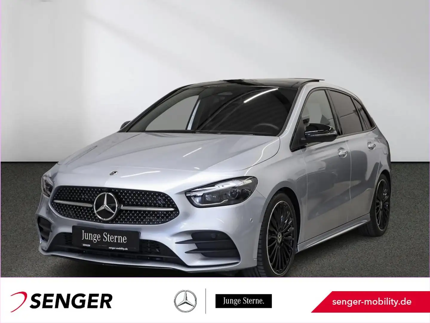 Mercedes-Benz B 180 AMG Panorama 360° Night Navi LED Keyless Argent - 1