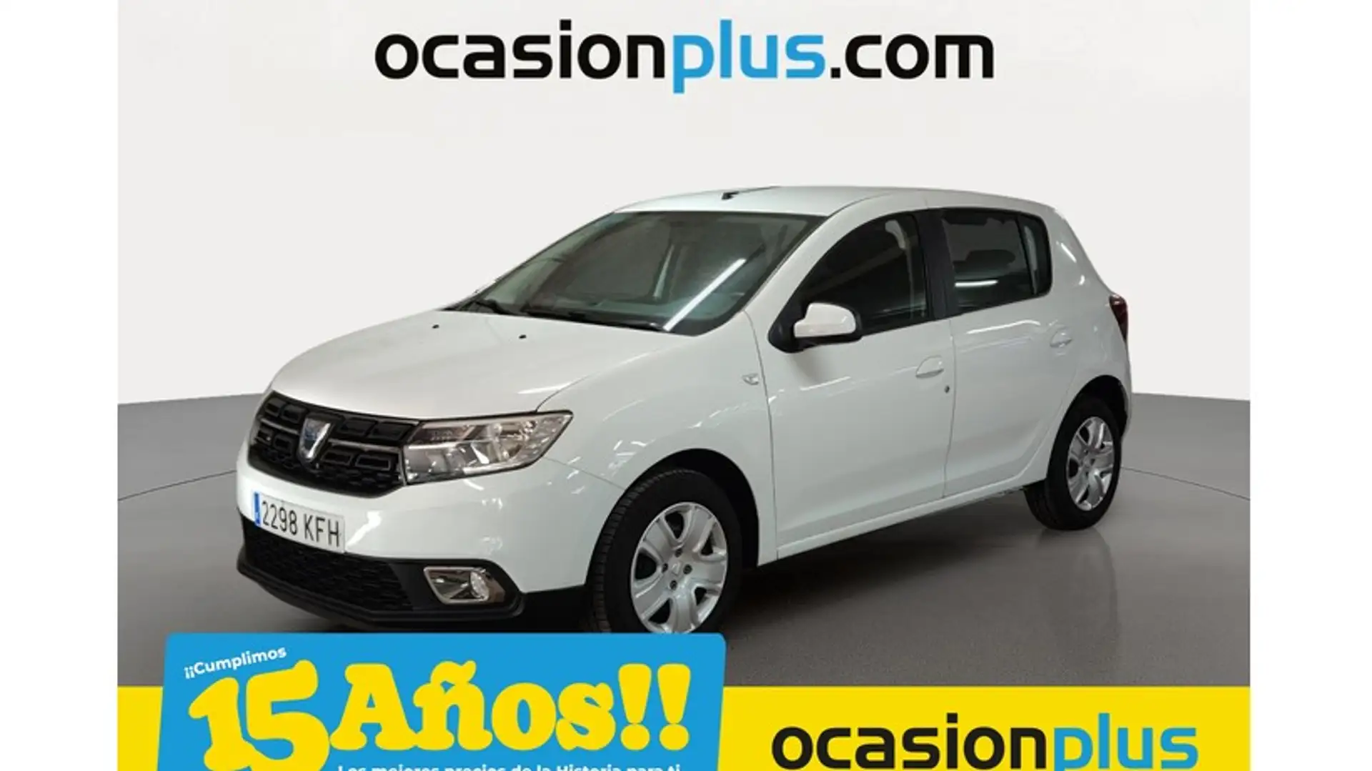 Dacia Sandero 0.9 TCE GLP Laureate 66kW Blanc - 1