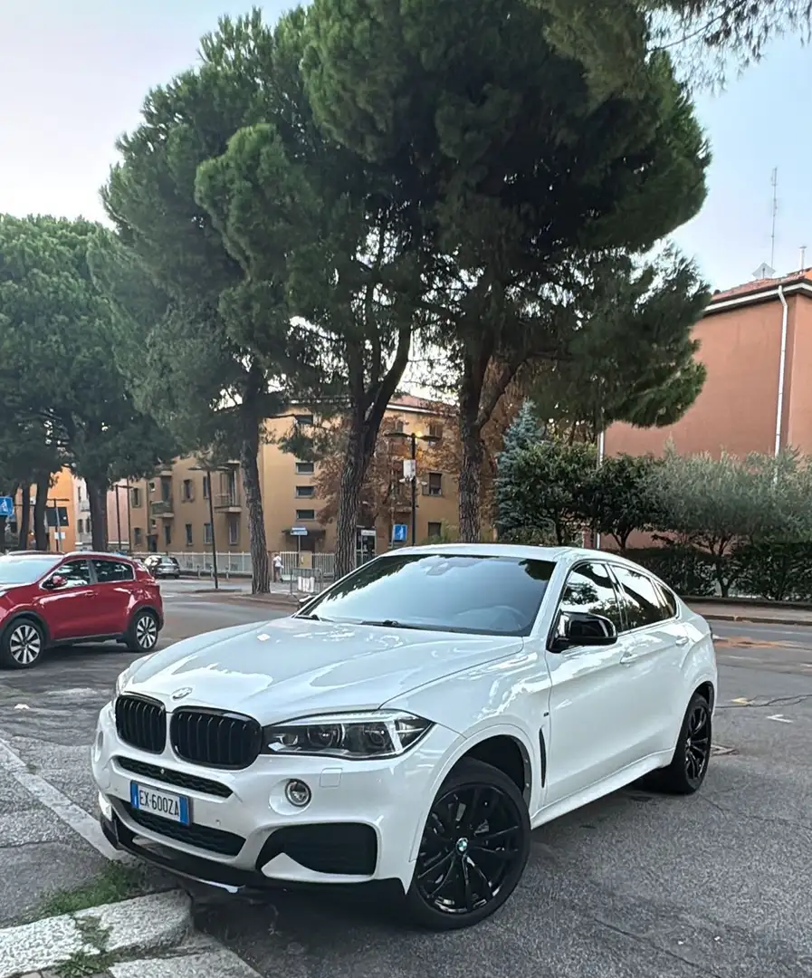 BMW X6 xdrive30d Msport 258cv auto Weiß - 1