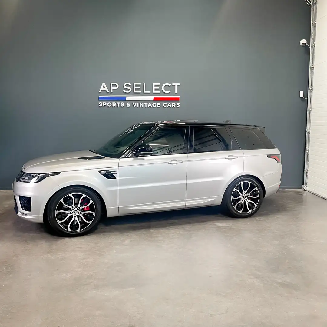 Land Rover Range Rover Sport HSE P400e 404ch, PANO, Meridian, CAM360, Keyless Argent - 2