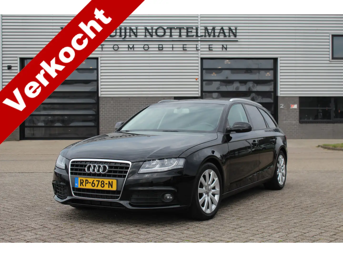 Audi A4 Avant 1.8 TFSI Pro Line / Navigatie / Stoelverwarm Zwart - 1