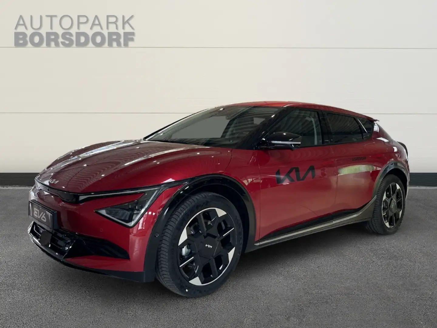 Kia EV6 Earth 4WD Elektro 84 kWh WP CO AS Drive Design Rouge - 1