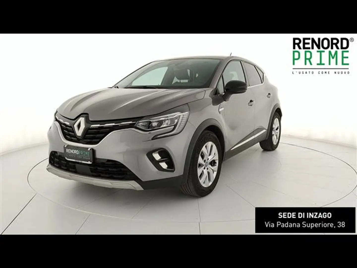 Renault Captur 1.6 E-Tech hybrid Intens 145cv auto Grigio - 1