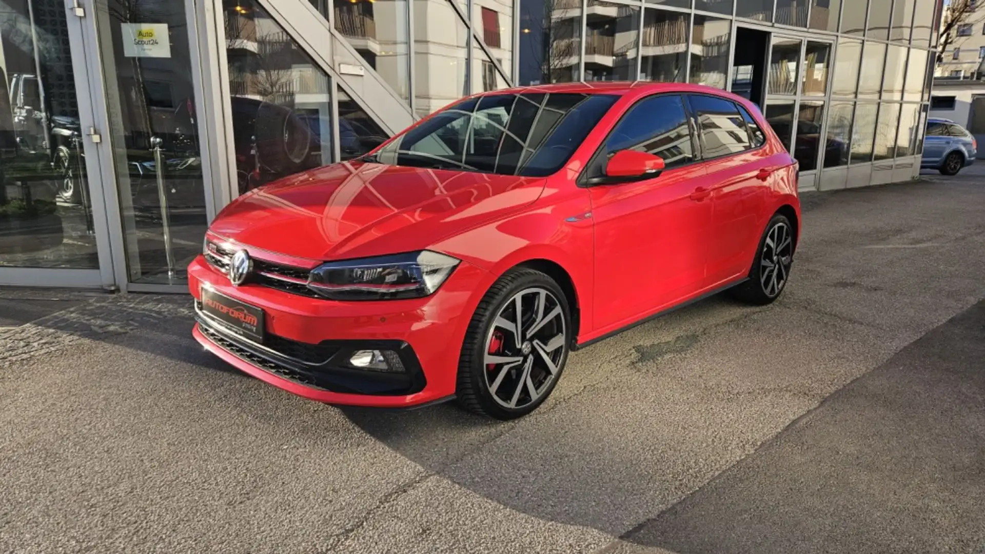 Volkswagen Polo 2,0 TSI  GTI*DSG*NAVI*LED*TOP* Rood - 1