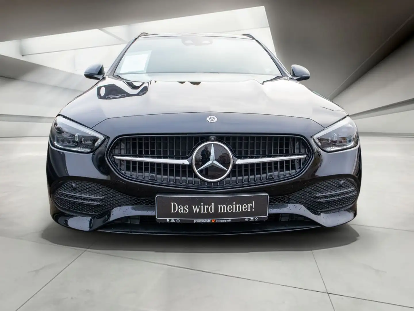 Mercedes-Benz C 300 e T-M. Avantgarde+Pano+AHK+360°+Digi.+HUD Schwarz - 2