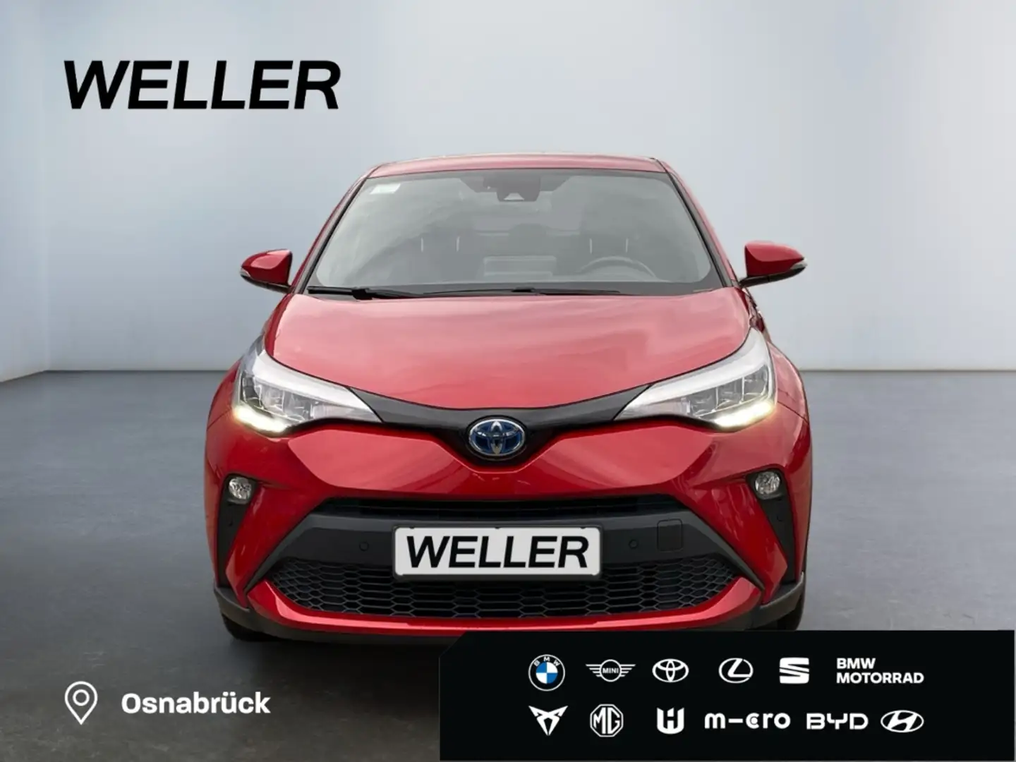 Toyota C-HR 2.0 Hybrid Team D *LED*ACC*Navi*CarPlay*CAM* Rot - 2