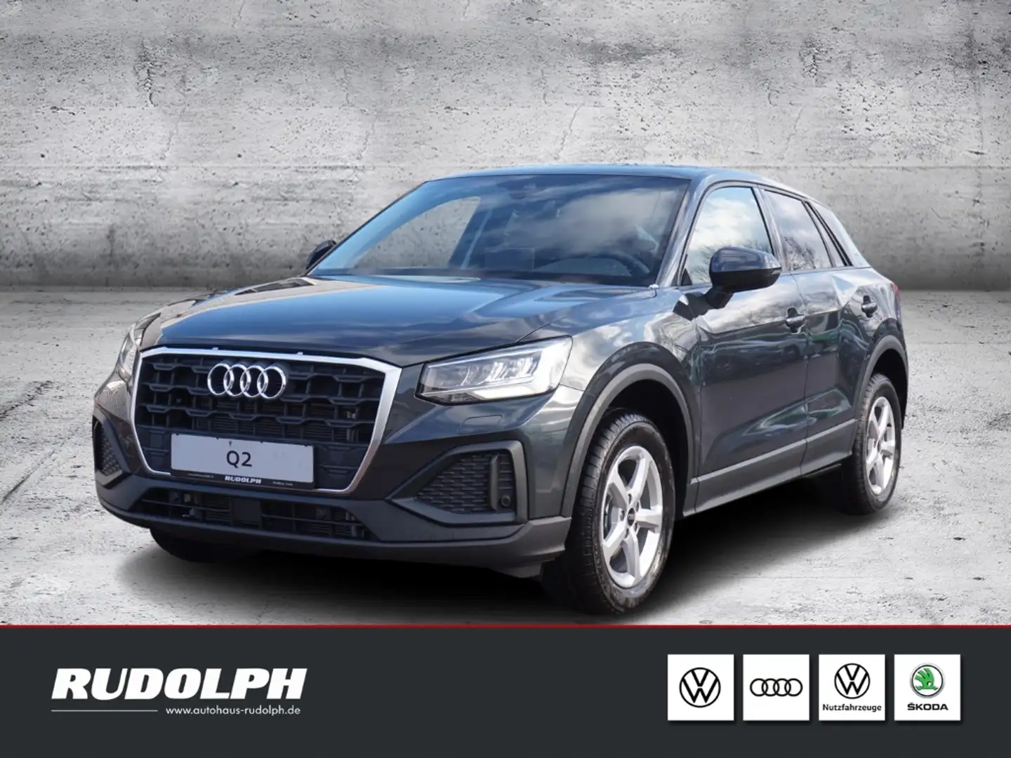 Audi Q2 35 TFSI S tronic NAVI LED KAMERA GRA SHZG MAL Gris - 2