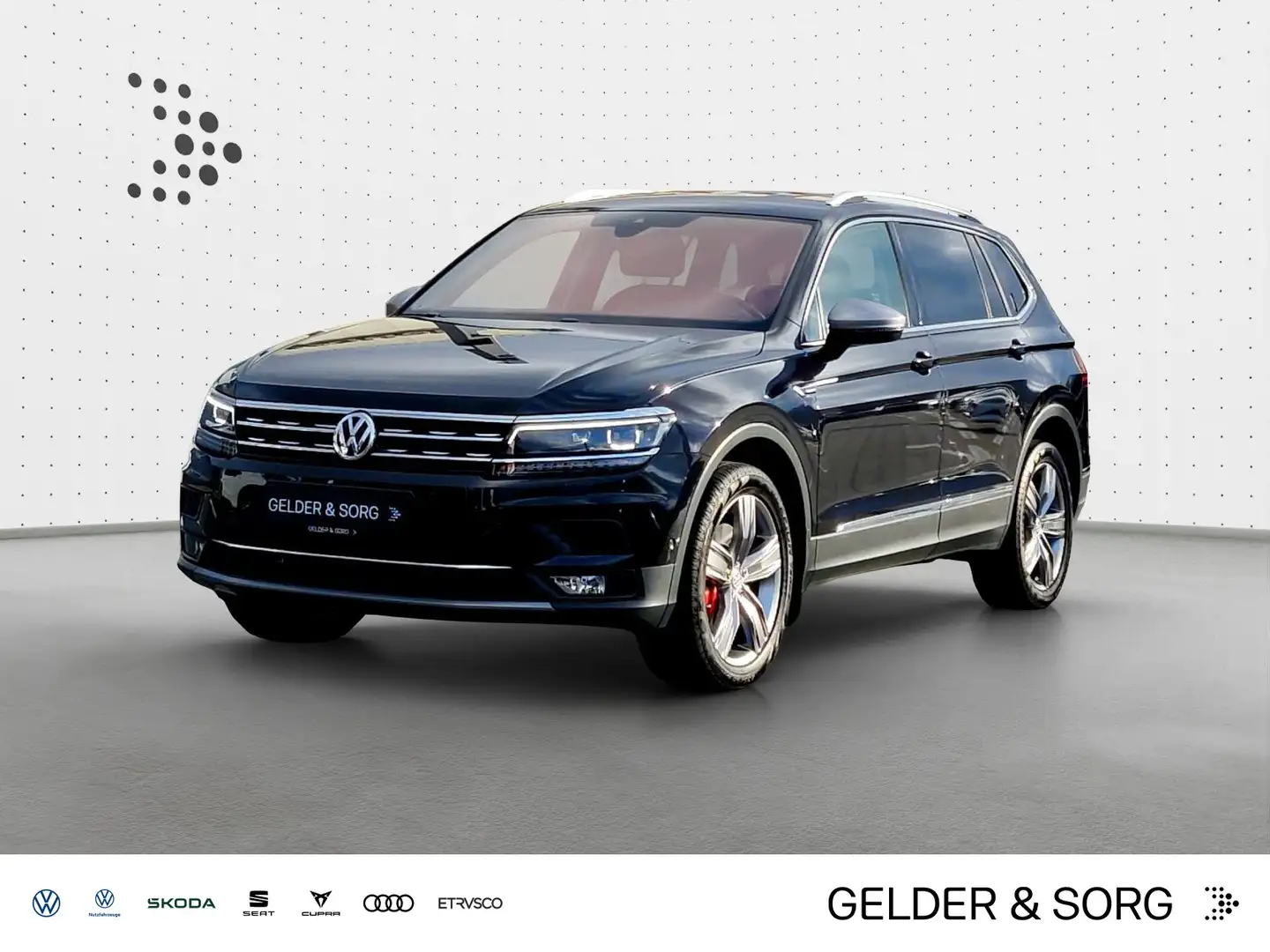Volkswagen Tiguan Allspace 2.0 TDI AHK*Navi*VC*HuD*360° Nero - 1