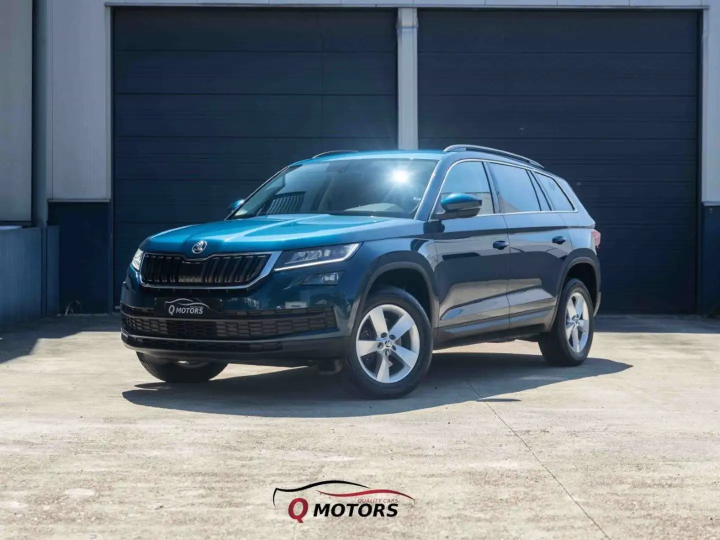 Skoda Kodiaq 2.0 TDi 4x4-LED-ACC-KEYLESS-CARPLAY-BTW Bleu - 1