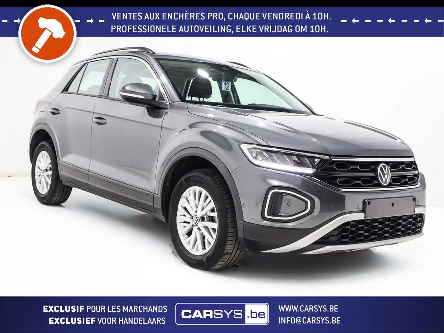 Volkswagen T-Roc 2.0 TDI 115 LED - GPS - CAMERA Gris - 1