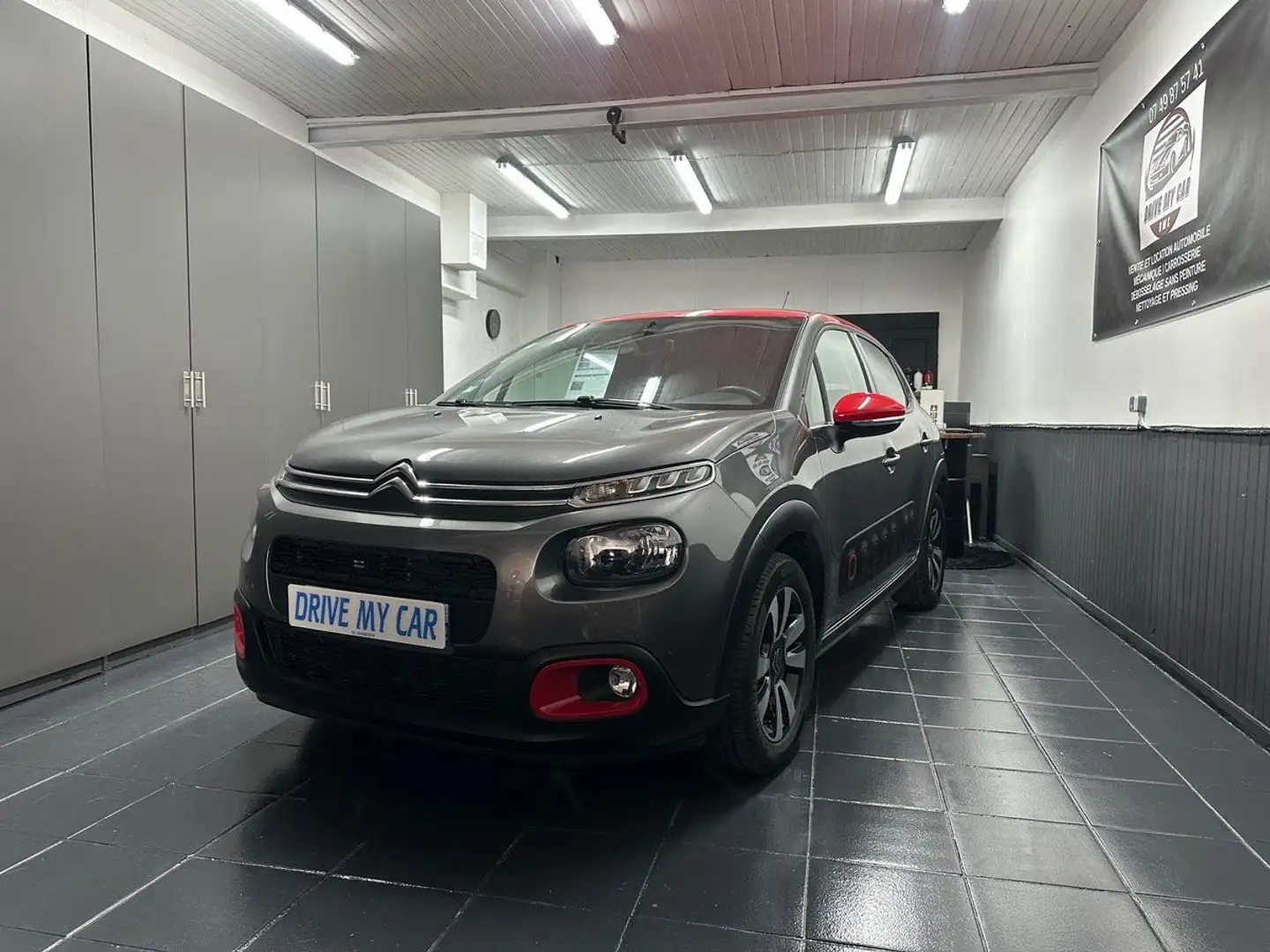 Citroen C3 1.2 PureTech 83Ch Shine - Garantie 24 mois - 11 85 Gris - 1