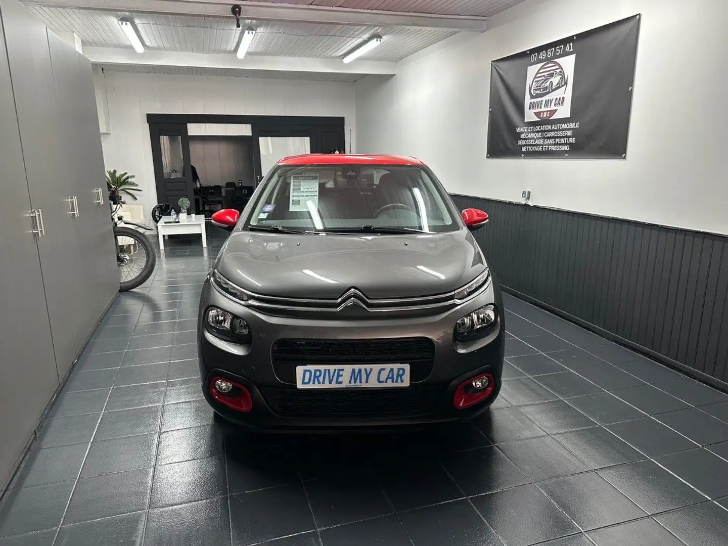 Citroen C3 1.2 PureTech 83Ch Shine - Garantie 24 mois - 11 85 Gris - 2