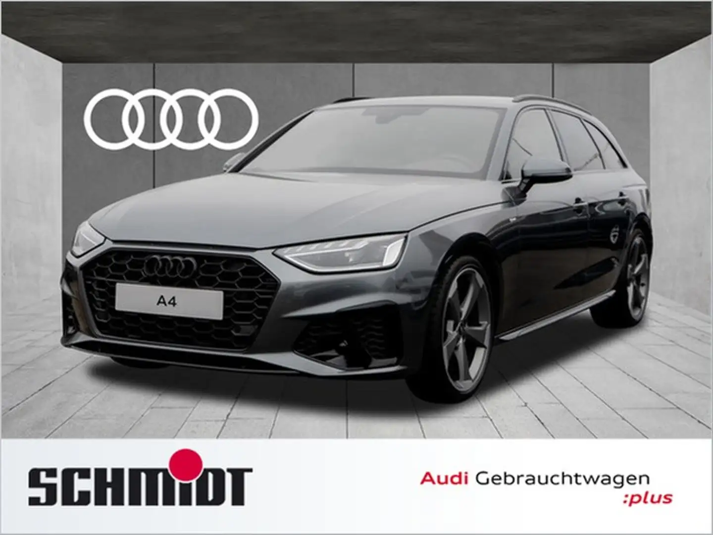 Audi A4 Avant 35 TDI S line Competition LM19 LED AHK Ka... Gris - 1