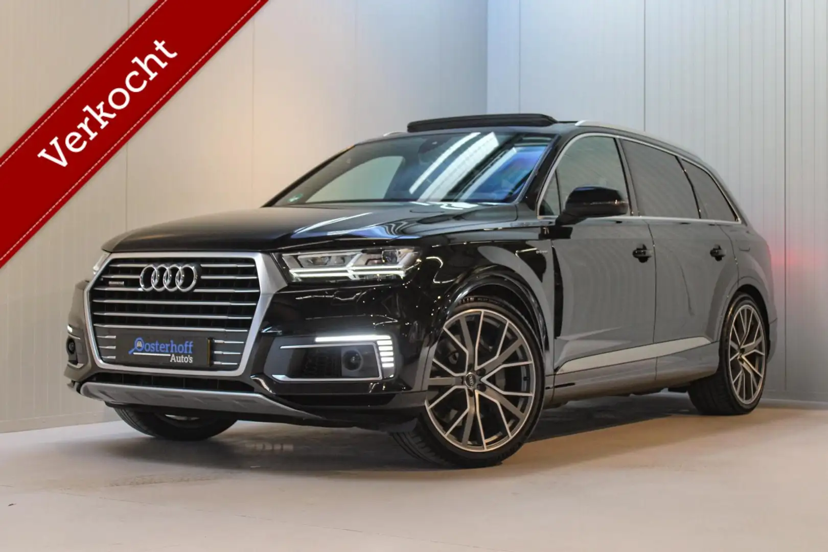 Audi Q7 3.0 TDI e-tron Quattro Sport PANO | LUCHT | TREK | Чорний - 1