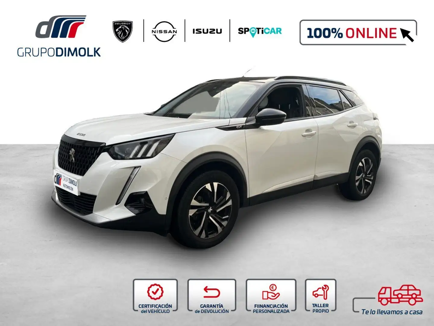 Peugeot 2008 1.2 PureTech S&S GT 130 Blanco - 1