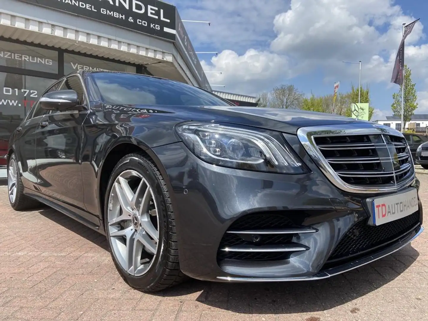 Mercedes-Benz S 400 d 4Matic AMG line /360°/ Pano/ Distronic Plus Fekete - 2