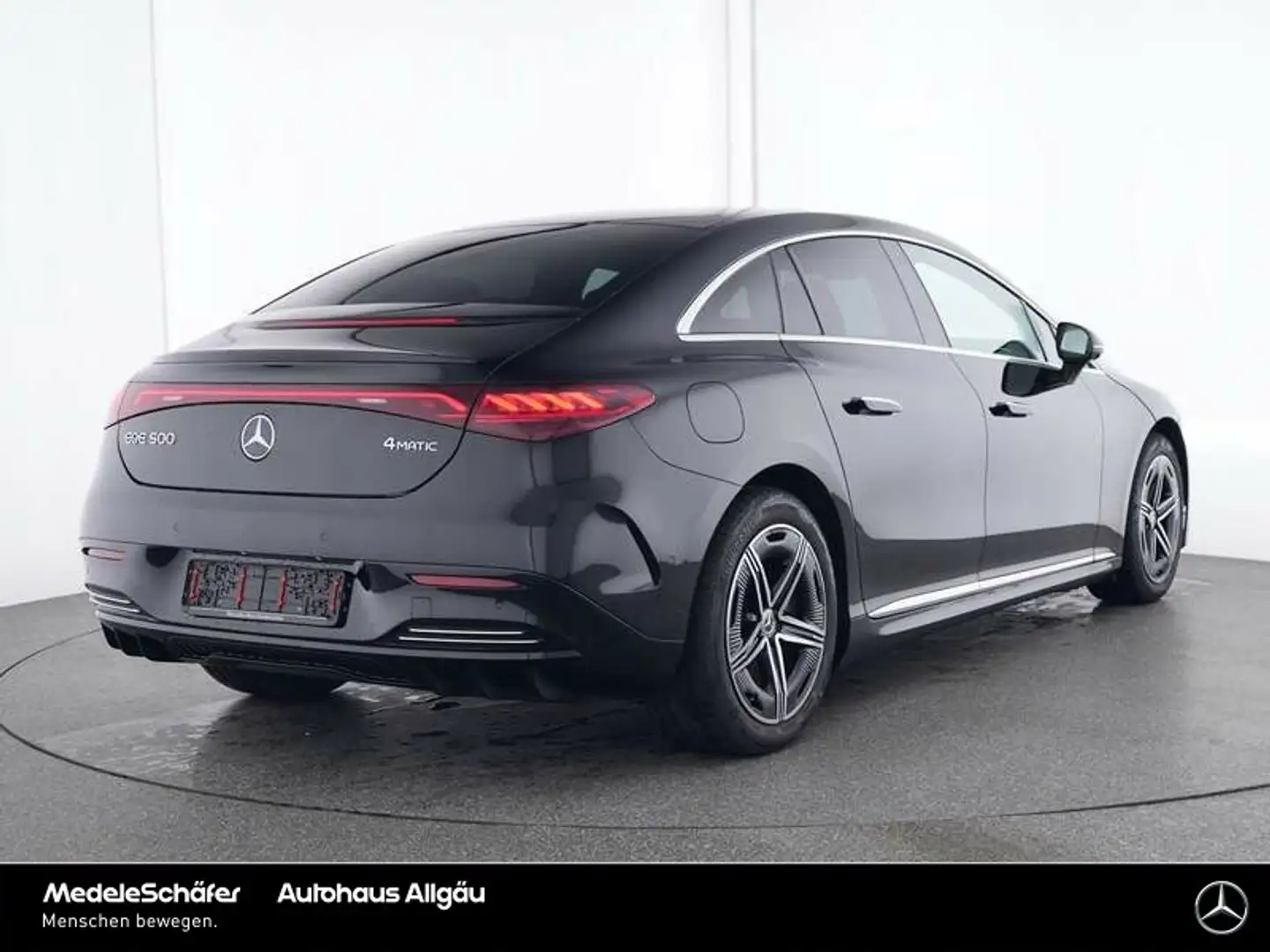 Mercedes-Benz EQE 500 EQE 500 4M AMG Pano LEDER 360 D-Light HA-Lenkung Zwart - 2