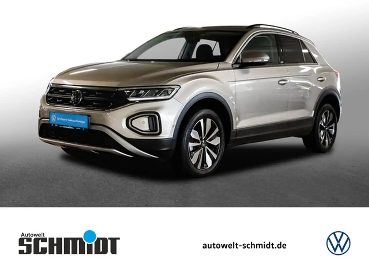 Volkswagen T-Roc 1,0 TSI Move ACC NaviMedia LED Parklenkassist 17" Grau - 1