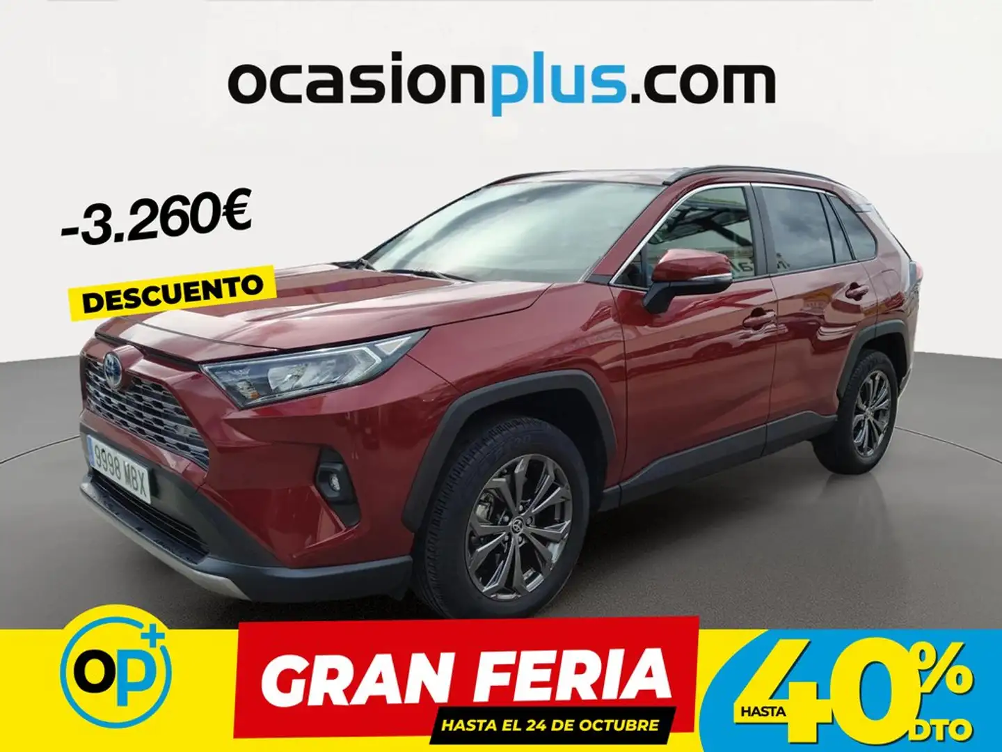 Toyota RAV4 2.5 hybrid 4WD Advance Rojo - 1