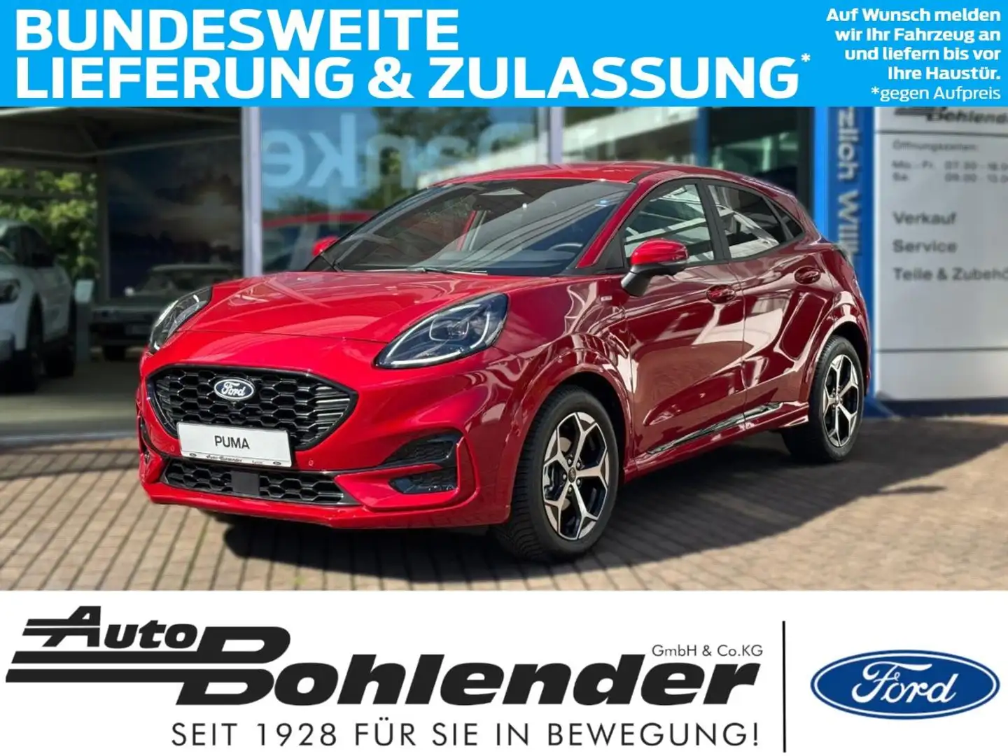 Ford Puma ST-Line | Allwetter | Winter-Paket | SUPERLEASING! Rot - 1